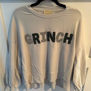 Judith March Cream 'Grinch' Sweatshirt